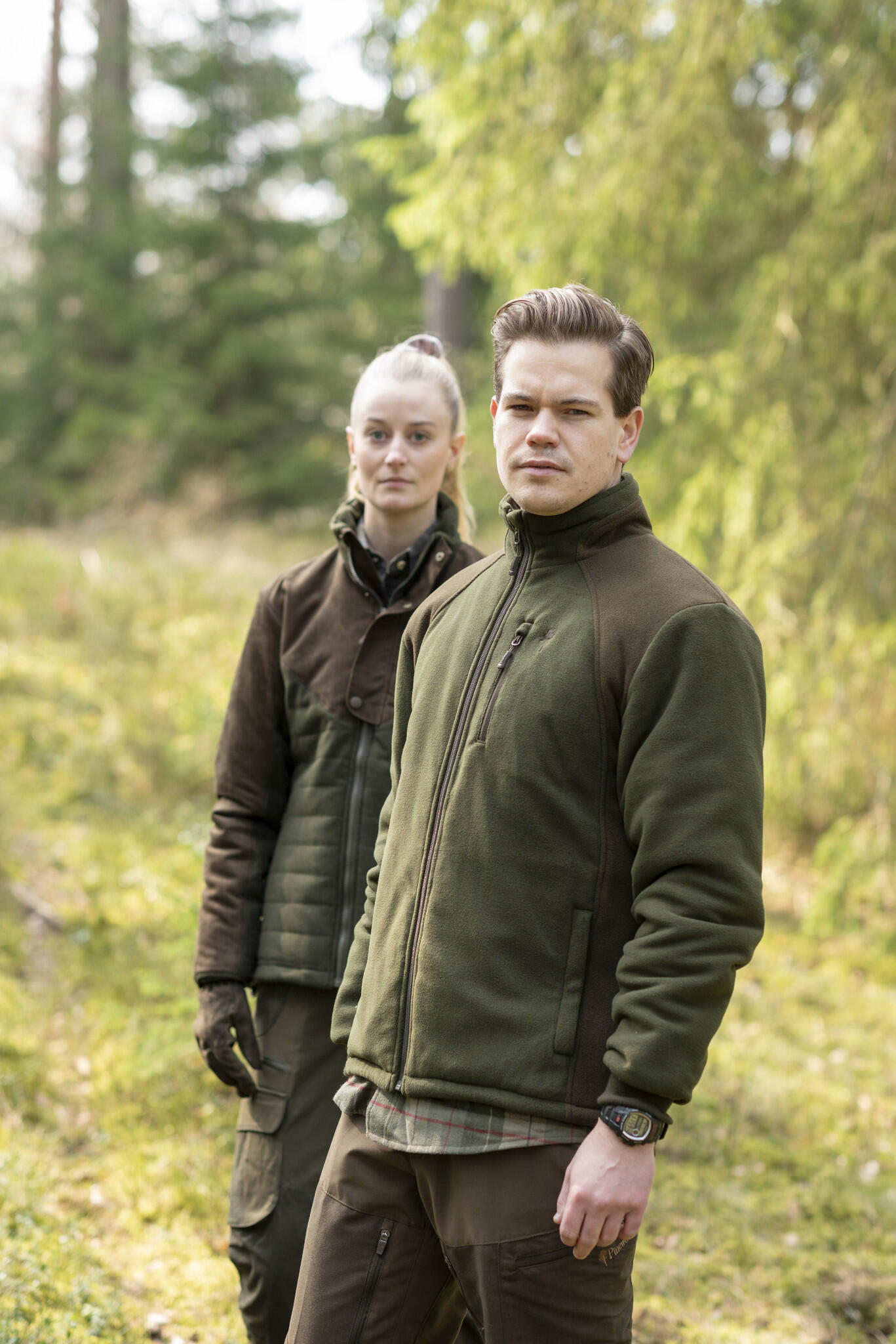 Pinewood Harrie Fleece Jas - Groen 3/6