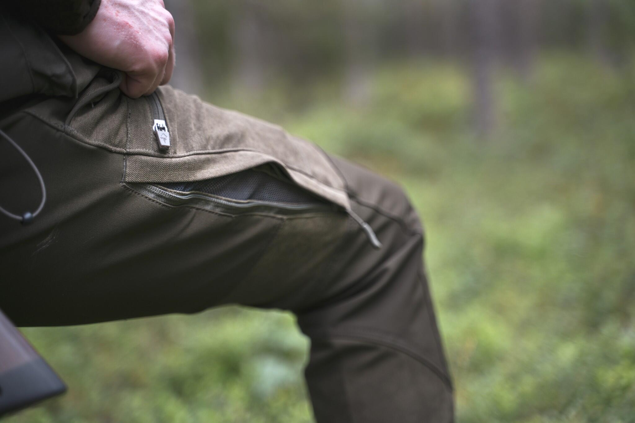 Pinewood Pantalons Hybrides Finnveden - H. Olive (5304) 4/7
