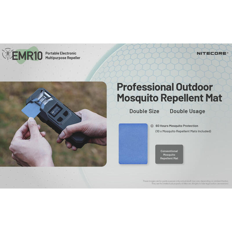 EMR10 Portable Electronic Multipurpose Repeller /  Multipurpose Repel / Black