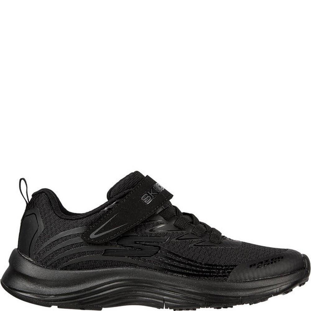 Boys Razor Grip Trainers (Black) 1/4