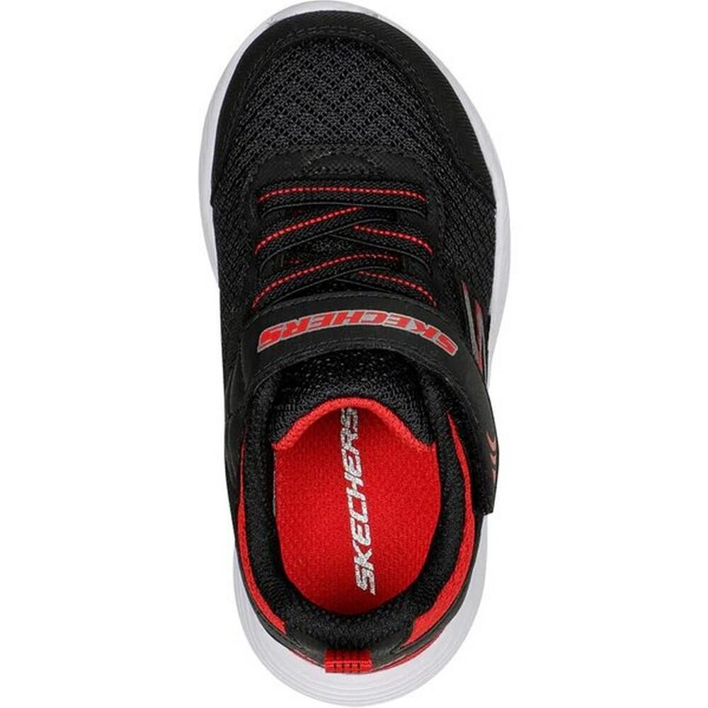 Baby Boys DynaLite Retler Trainers (Black/Red) 2/4