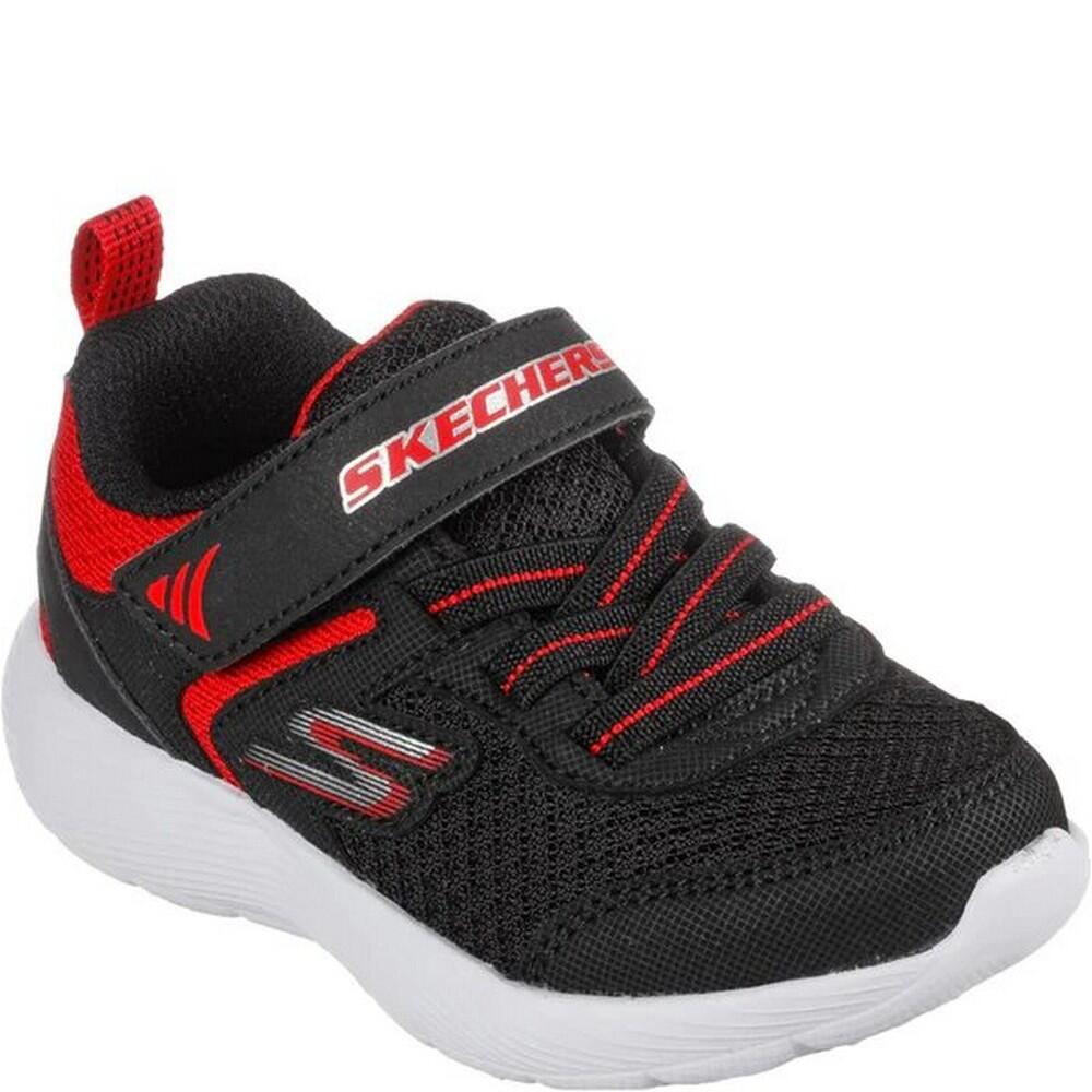 Baby Boys DynaLite Retler Trainers (Black/Red) 1/4