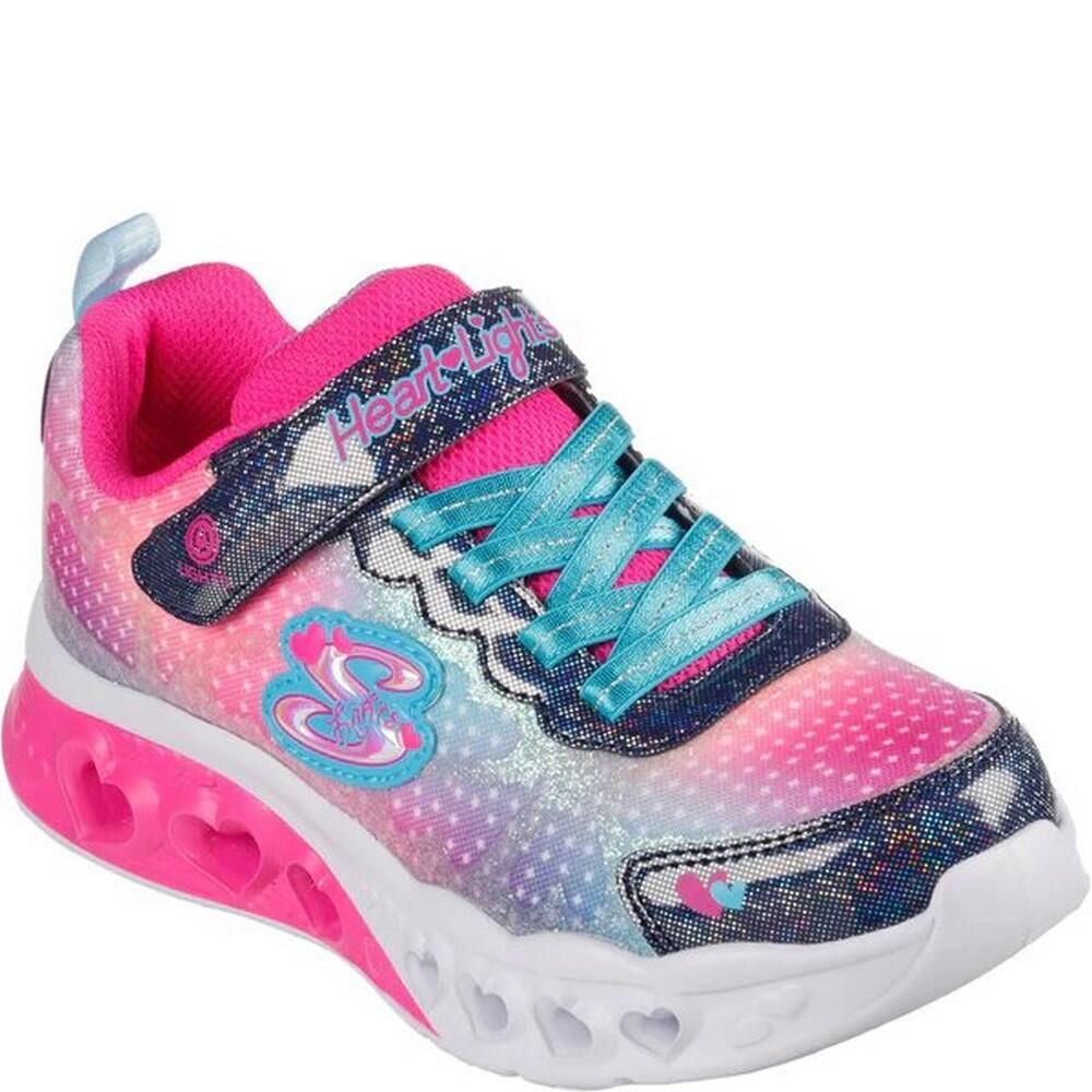 Scarpe da ginnastica FLUTTER HEART LIGHTS SIMPLY LOVE da bambina (blu navy / rosa)