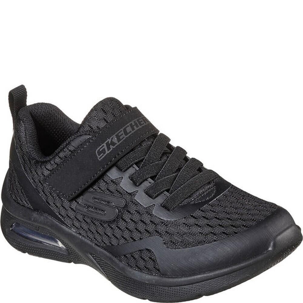 SKECHERS Childrens/Kids Microspec Max Trainers (Black)