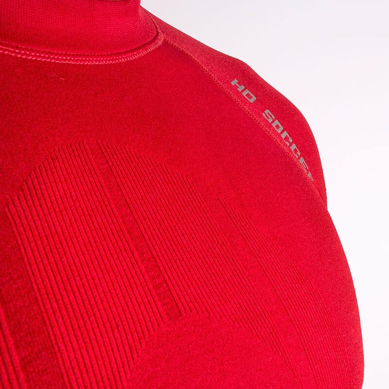 Camisola Térmica de Futebol Adulto manga comprida Vermelha