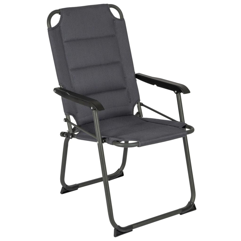 BO-CAMP Bo-Camp Stoel Copa Rio Comfort XXL Air Gepolsterd Grijs
