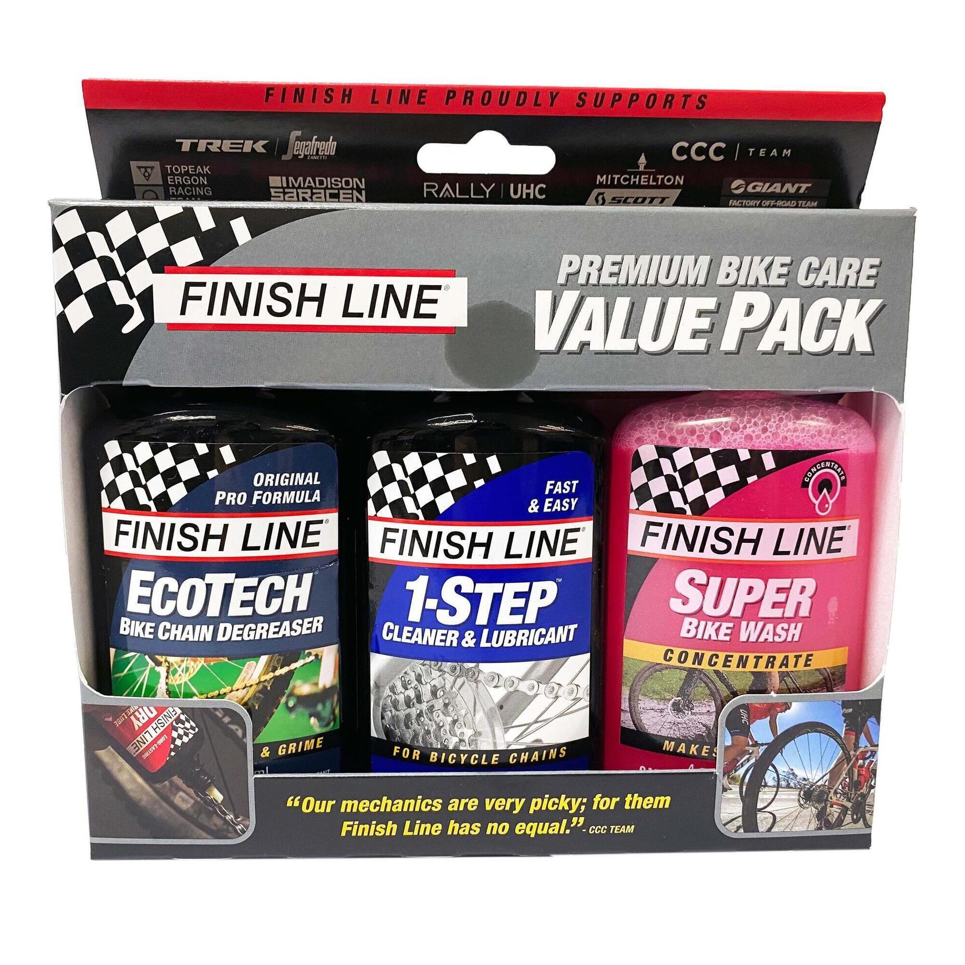 Premium Bike Care Value Pack-4OZ (1-STEP/ECOTECH