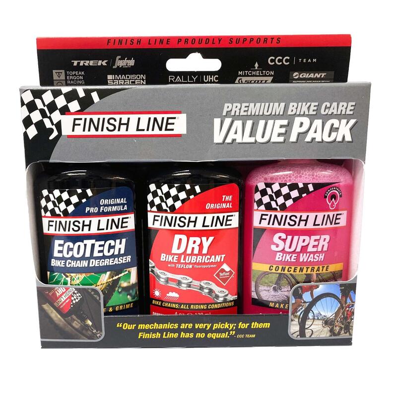 Premium Bike Care Value Pack-4oz (DRY/ECOTECH/SUPERBIKEWASH)