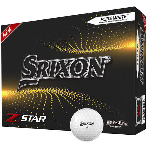 Z STAR 3 LAYERS GOLF BALL (12PCS) – WHITE