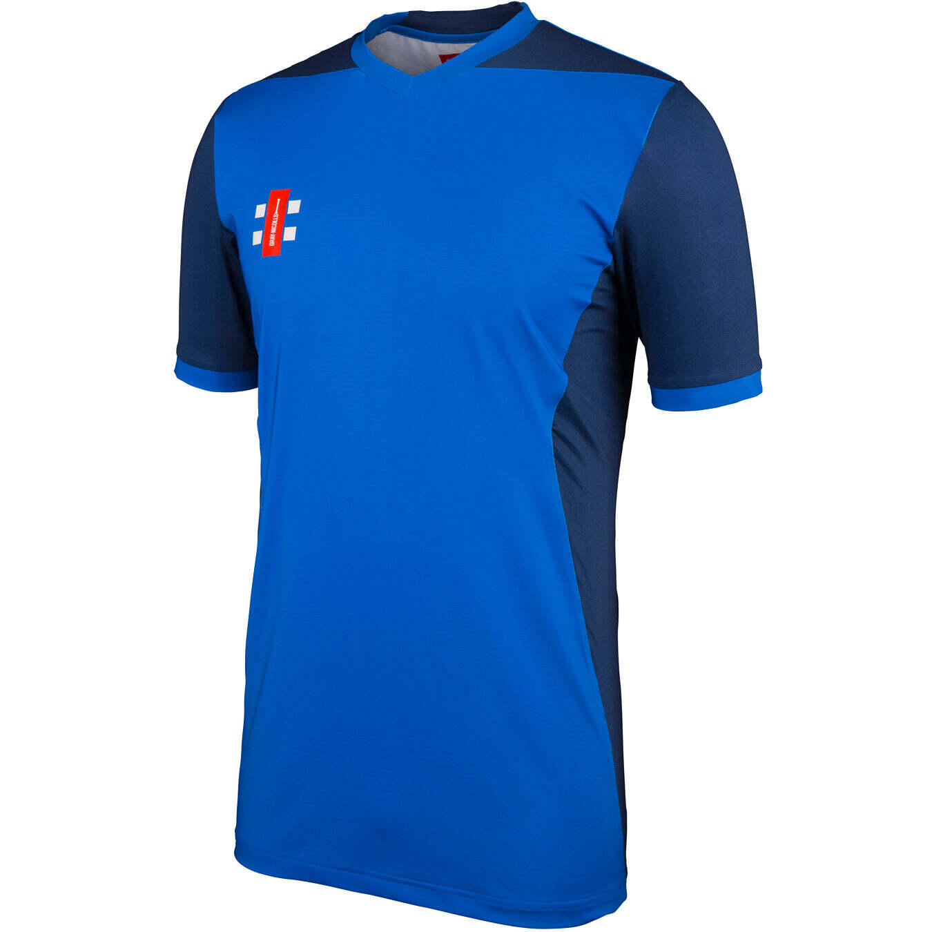 Pro Performance T20 Short Sleeve Shirt, Royal / Navy, Junior 3/3
