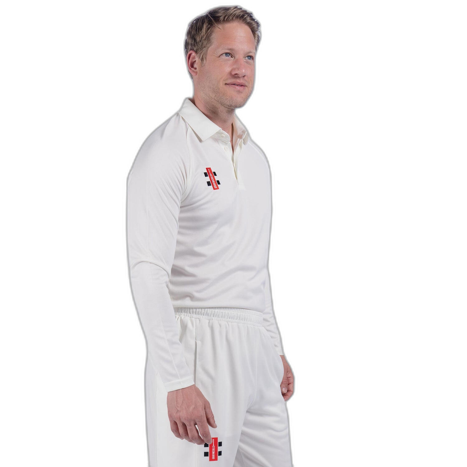 Polo manches longues enfant Gray-Nicolls Matrix V2 4/5