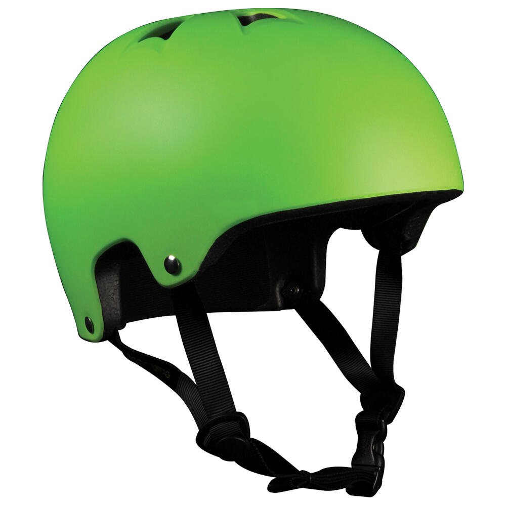 HARSH PROTECTIVE GEAR HARSH HX1 EPS LIGHTWEIGHT SKATE / SKATEBOARD / SCOOTER HELMET – LIME