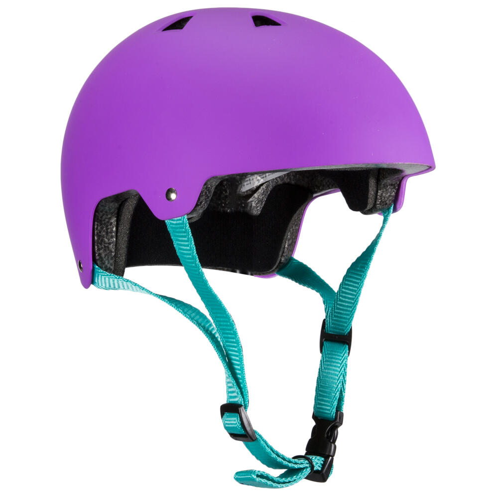 HARSH ABS ACTION SPORTS SKATE / SKATEBOARD / SCOOTER HELMET - PURPLE 2/5