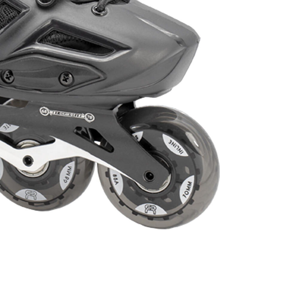 FR AXS ADJUSTABLE SIZE INLINE FITNESS & FREESTYLE SKATES - SIZE 33-36 4/5