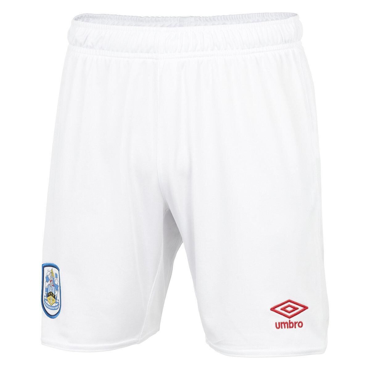 UMBRO Huddersfield Town AFC Mens 20222023 Home Shorts (White)