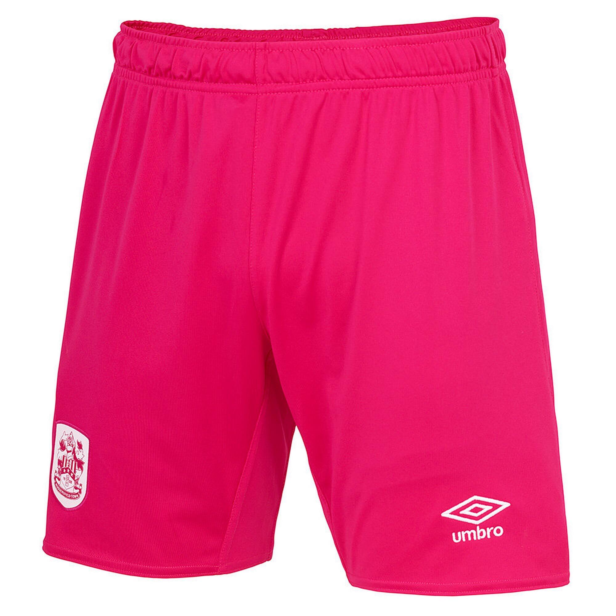UMBRO Huddersfield Town AFC Mens 22/23 Third Shorts (Deep Pink)