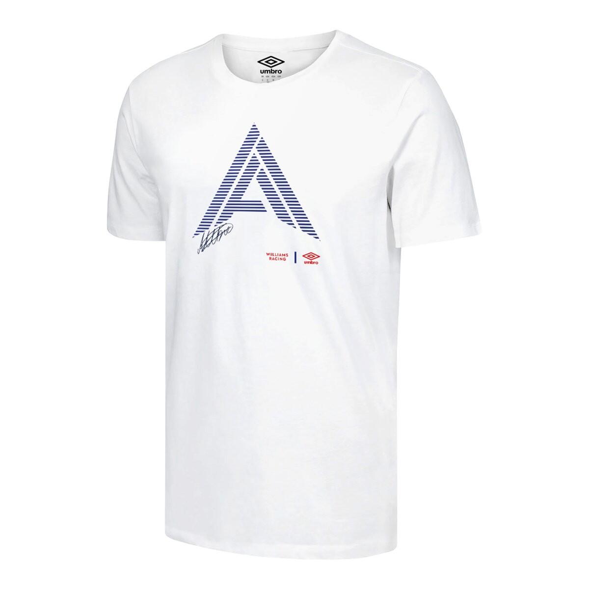 UMBRO Alex Albon Mens Thai Knockout TShirt (White)