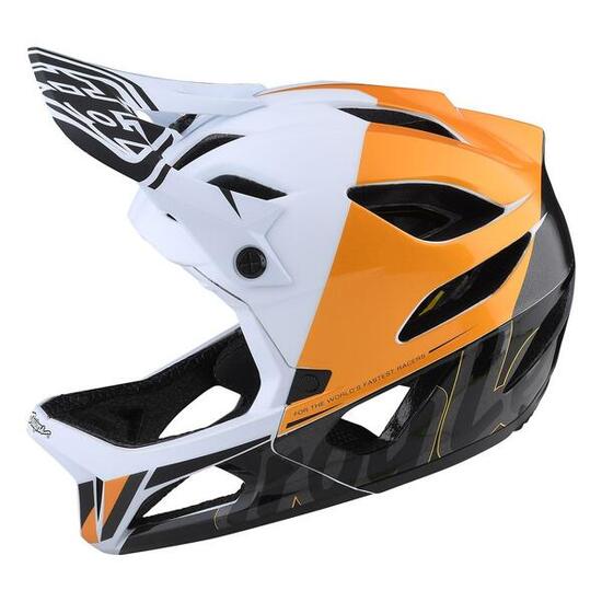 Herren-MTB-Fahrradhelm Stage Mips Nova Orange