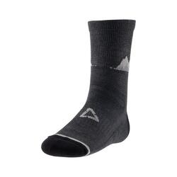 Chaussettes de vélo VTT homme grises