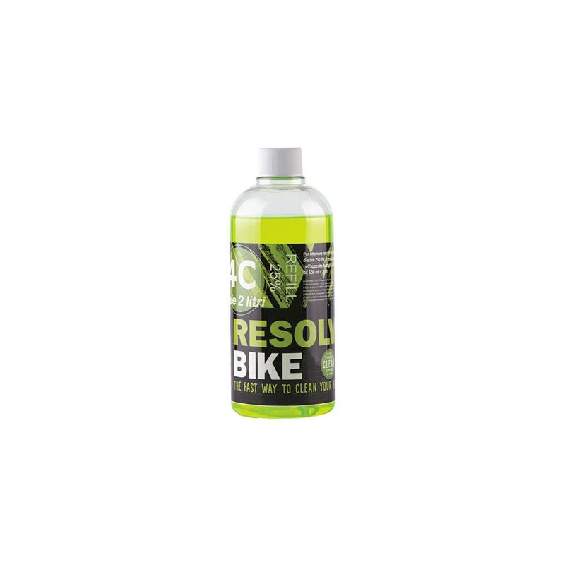 Detergente ricarica Resolvbike®Clean 4C da 500 ml per lavaggio bici