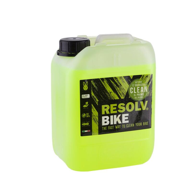 Detergente Resolvbike®Clean da 5 litri per lavaggio bici
