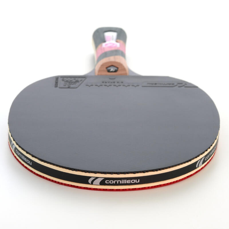 Raquette tennis de table - Excell 3000 Carbon noir adulte