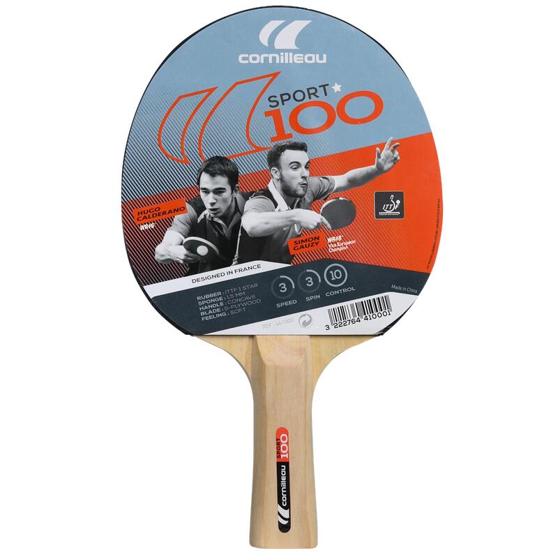 Raqueta de tenis de mesa Sport 100