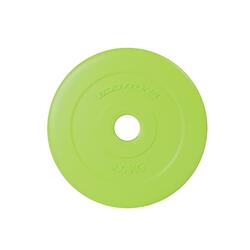 Disque PVC 2kg jaune diamètre 28mm Bodytone