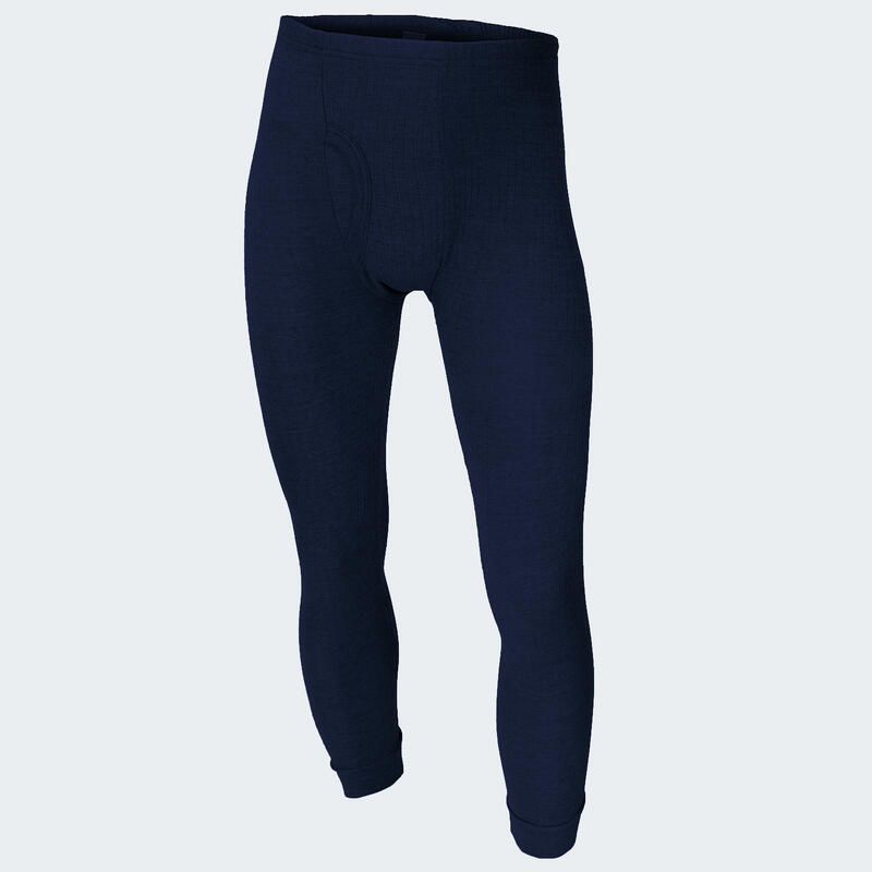 Roupa interior térmica para homem | Camisola interior + calças | Azul