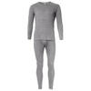 Set sous-vêtements thermiques | Hommes | Doublure polaire | Gris