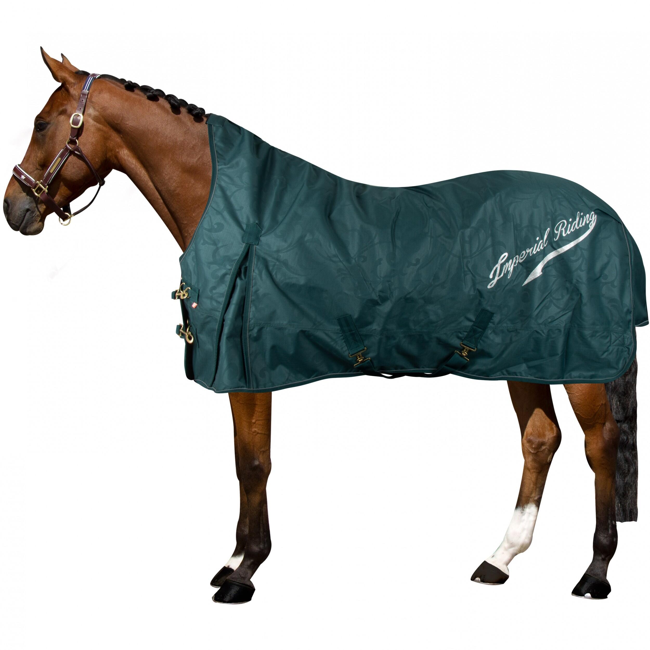IMPERIAL RIDING Outdoordecke 100g Füllung 600D IRHSuper-dry forest green