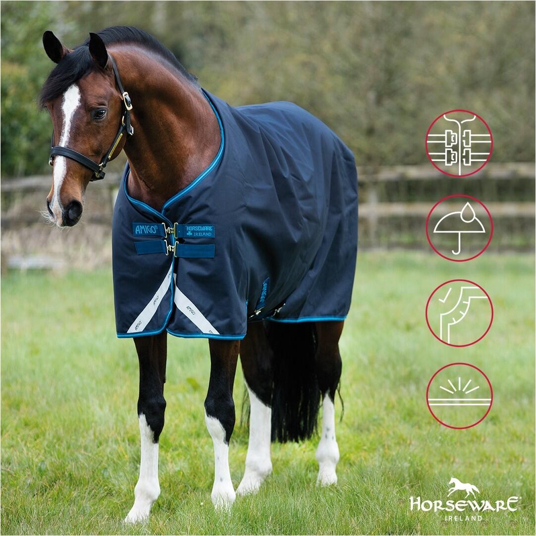 HORSEWARE Outdoordecke 1200D AMIGO Bravo 12 navy