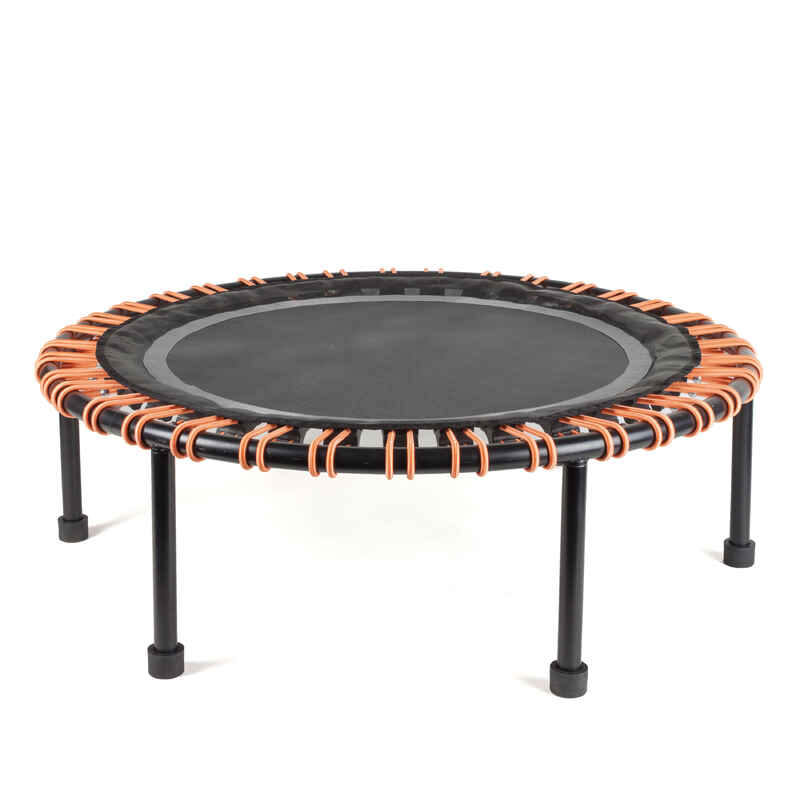 Fitness Mini-Trampolin Ø 110 cm mit 72 verstellbaren Elastobänder +gratis Socken
