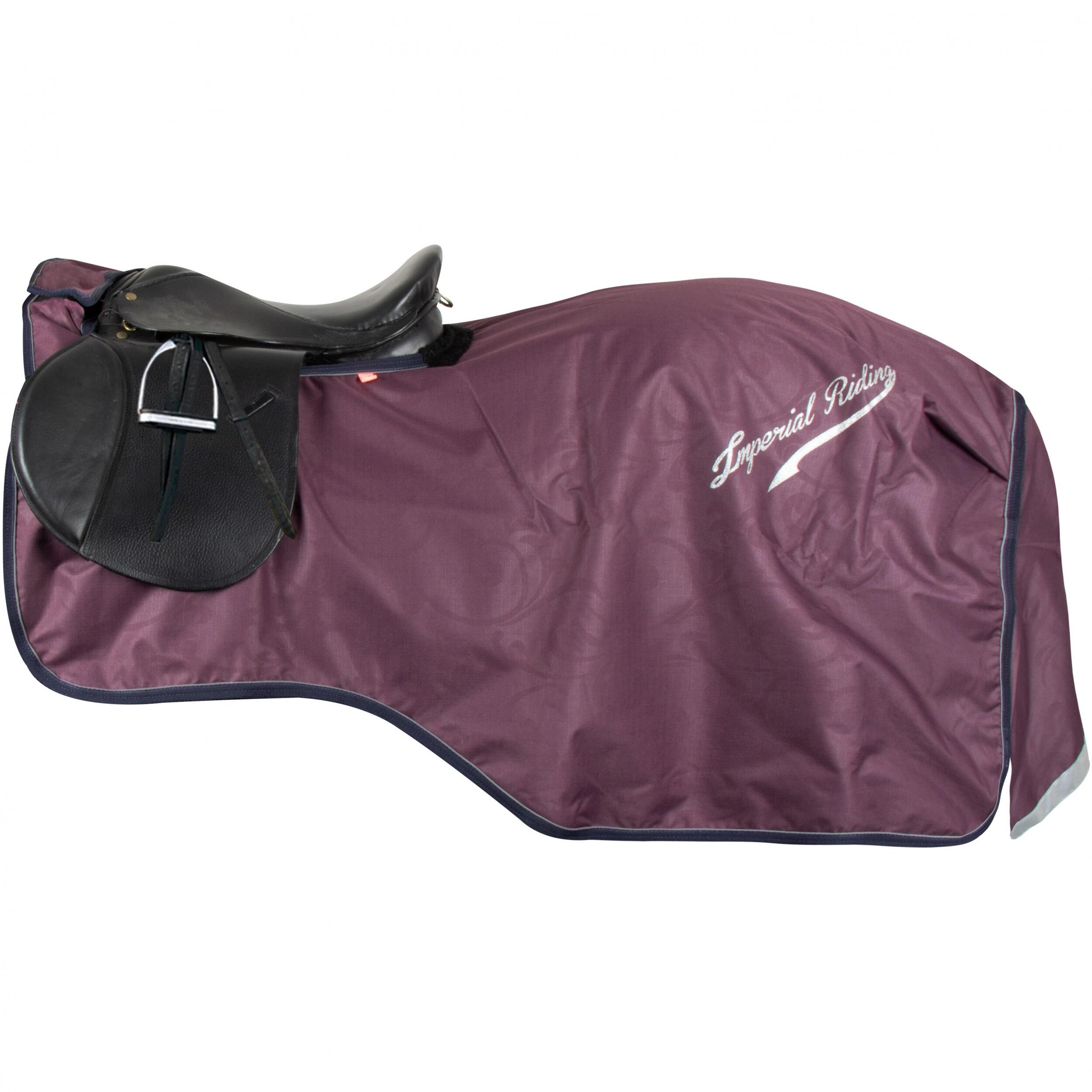 Ausreitdecke IRHSuper-dry 0g bordeaux 2/2