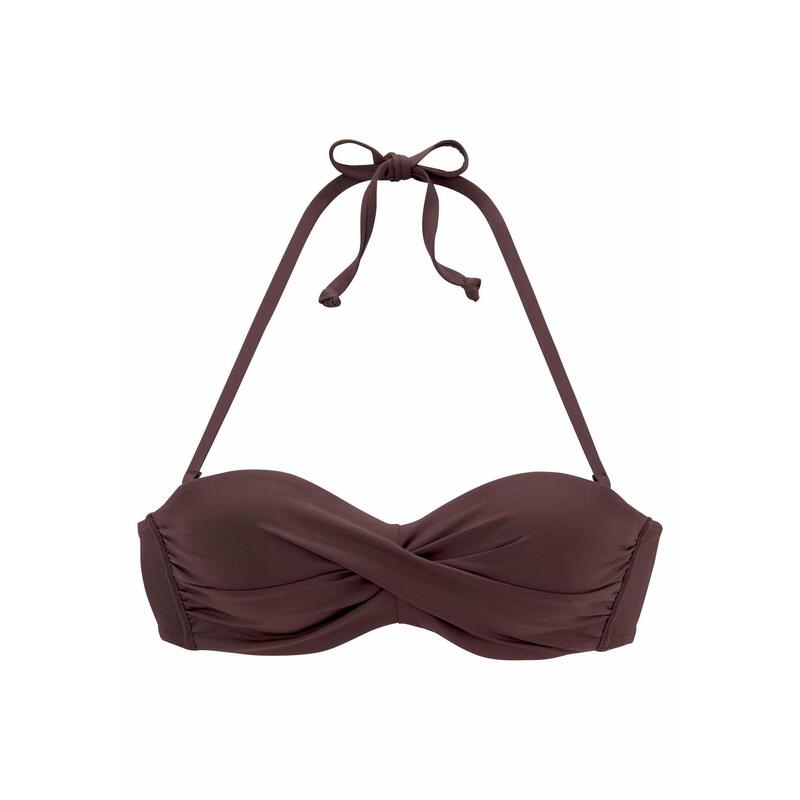 s.Oliver Beachwear Bügel-Bandeau-Bikini-Top »Rome« für Damen