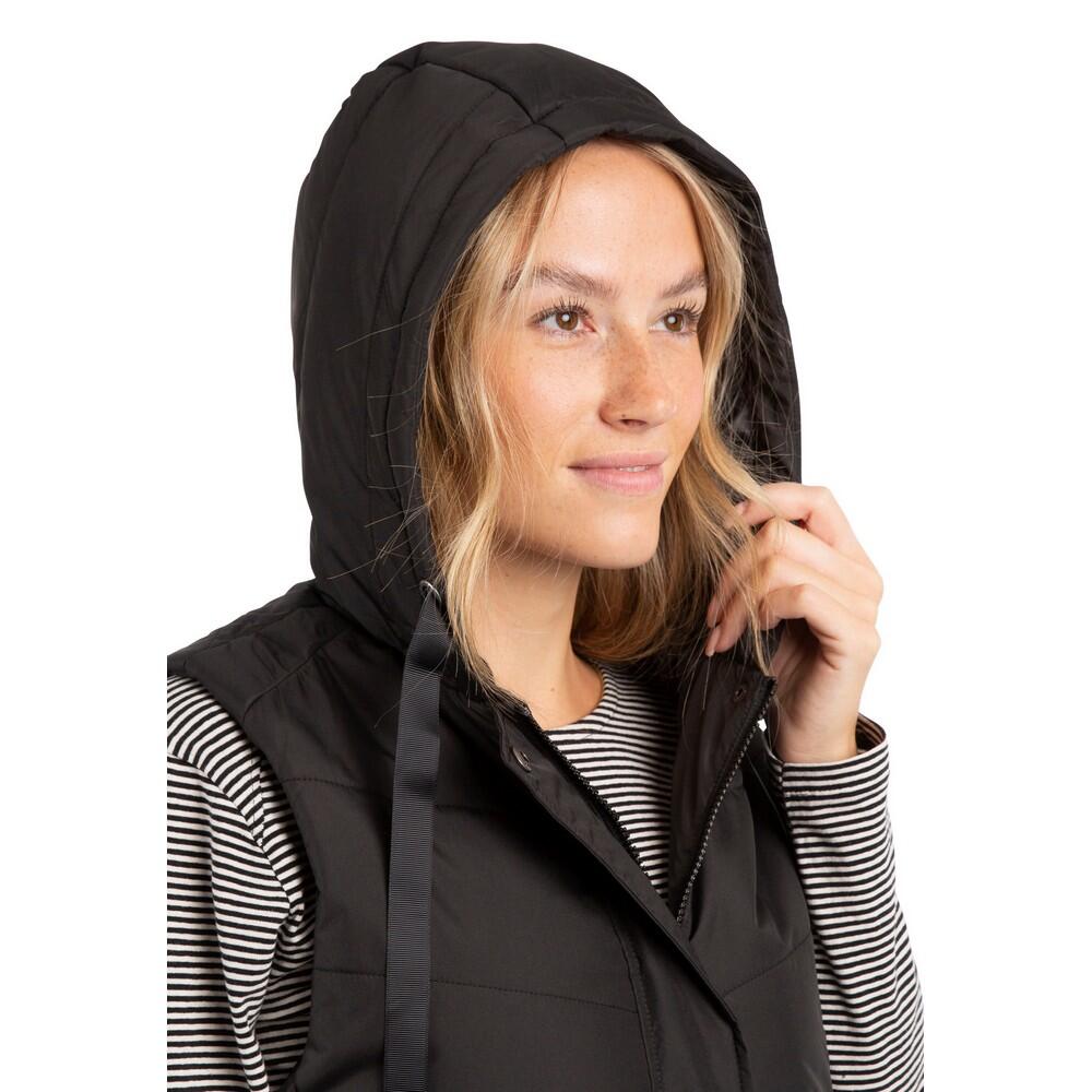 Trespass Gilet Imbottito Donna Juniper – Senza Maniche, Con Cappuccio, Tasche E Zip - 2