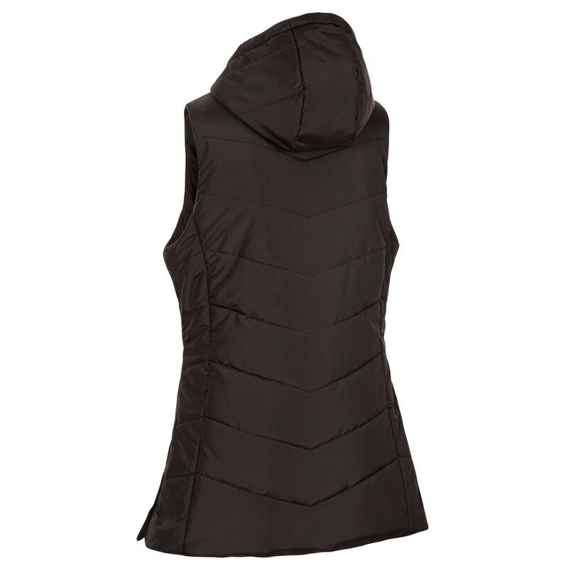 Dames Juniper Gewatteerd Gilet (Zwart)