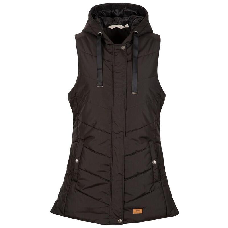 Dames Juniper Gewatteerd Gilet (Zwart)