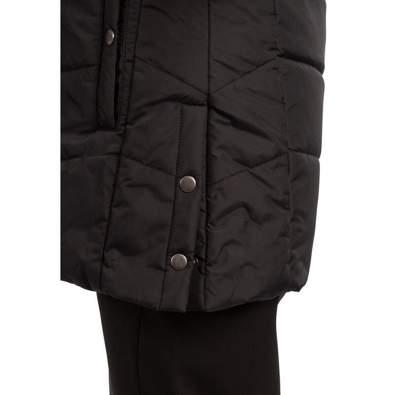 Dames Juniper Gewatteerd Gilet (Zwart)