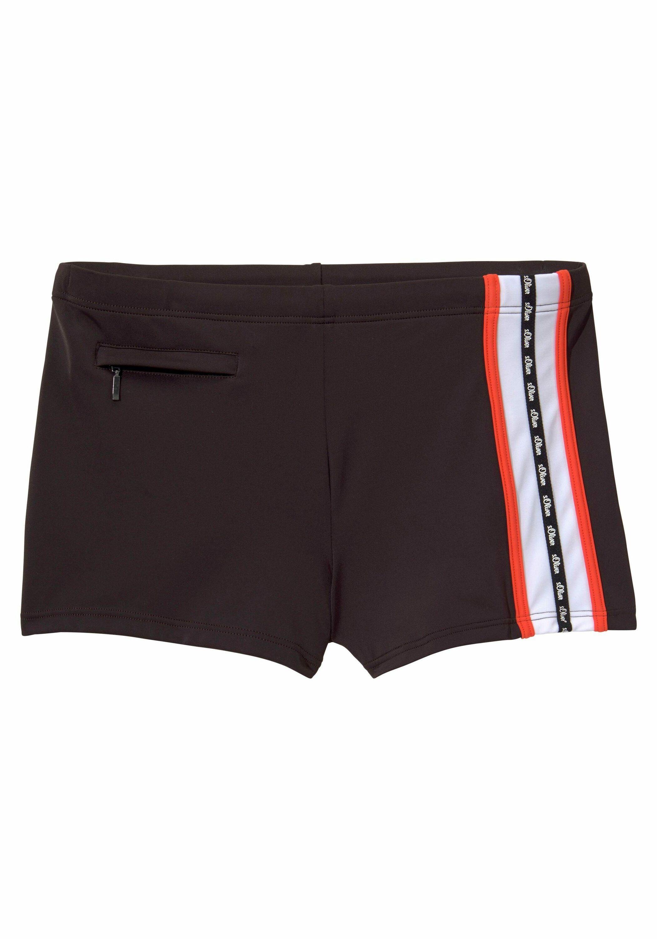 Herren s.Oliver Beachwear Boxer-Badehose 2/4