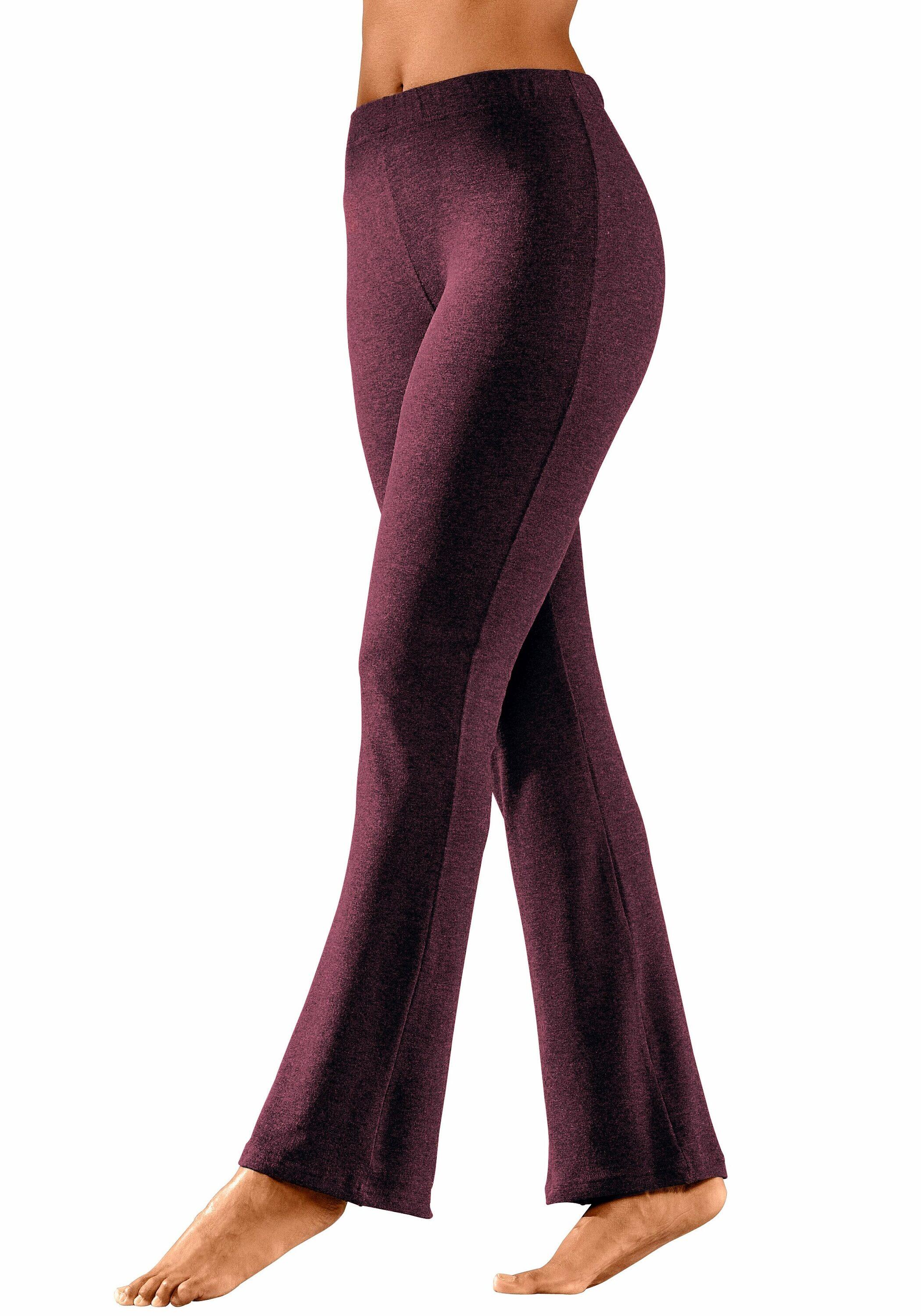 Damen Vivance Homewearhosen (2 Stück) aus softer elastischer Qualität 3/4