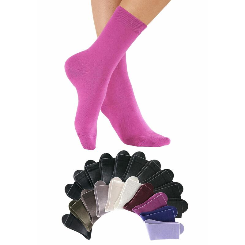 Go in Basicsocken (Box, 20 Paar) für Damen