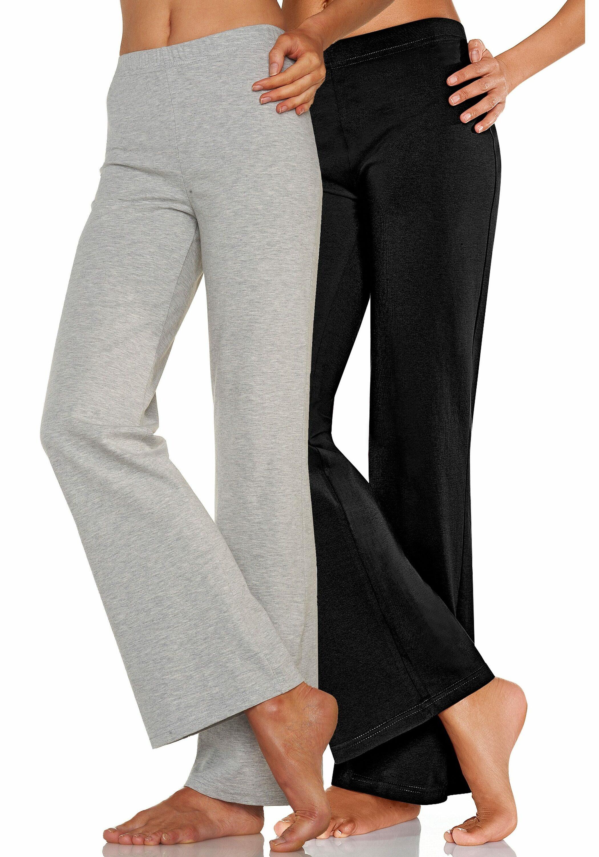 Damen Vivance Homewearhosen (2 Stück) aus softer elastischer Qualität 4/7