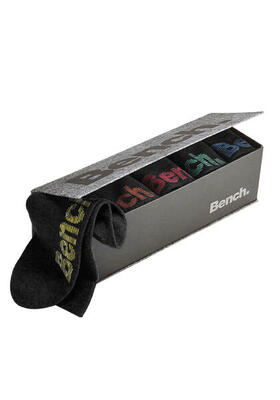 BENCH Bench. Socken (6 Paar) mit verschiedenfarbigen Logos