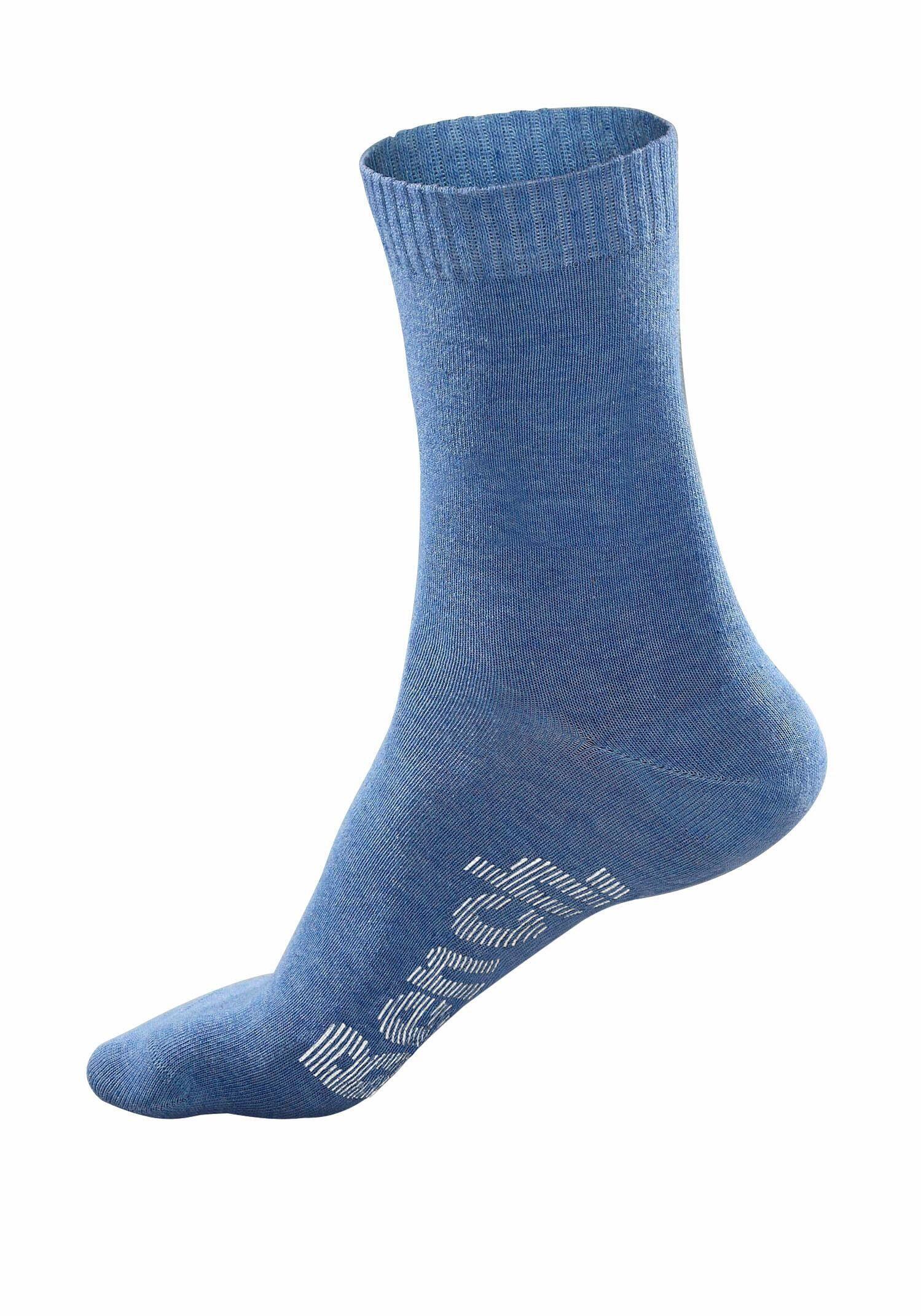 BENCH Bench. Socken (6 Paar) mit verschiedenfarbigen Logos 3/3