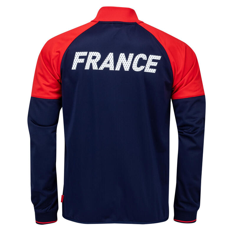Kinderjack van polyester met rits France Fan 2022/23