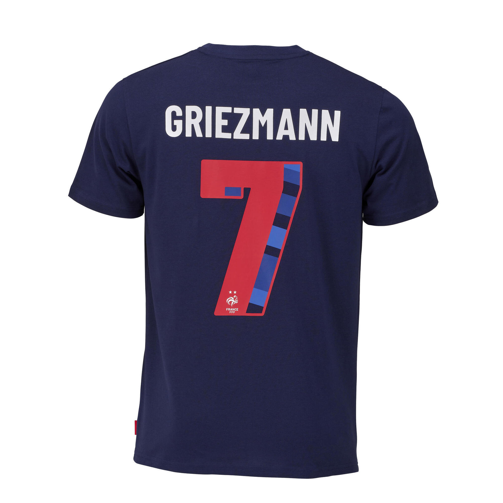 Fff - T-shirt Enfant Fff - Antoine Griezmann - Officiel Equipe De France De Football - T-shirt Manches Courtes - Bleu -  3 À 4 Ans - Decathlon