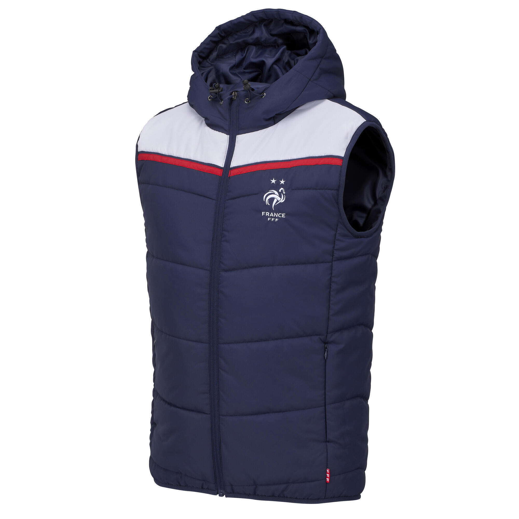 Doudoune sans manche FFF - Collection officielle Equipe de France de Football 1/2