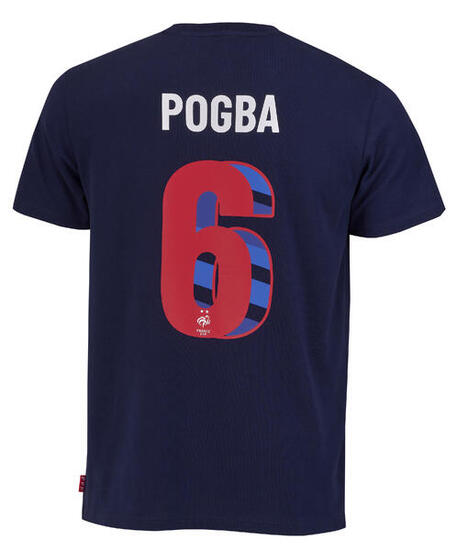 T-shirt FFF Paul Pogba - Collection officielle Equipe de France de Football