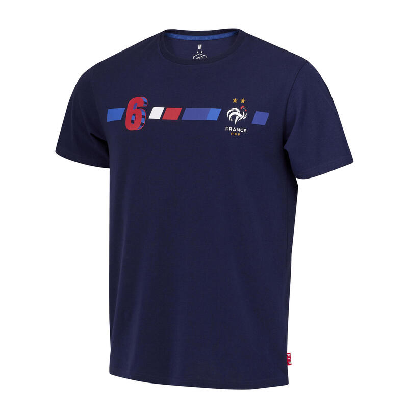 T-shirt de criança France Pogba N°6 2022/23